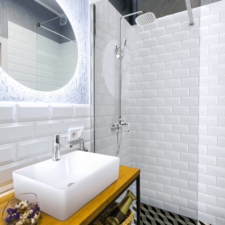Mitigeur de lavabo Glamour chromé #1