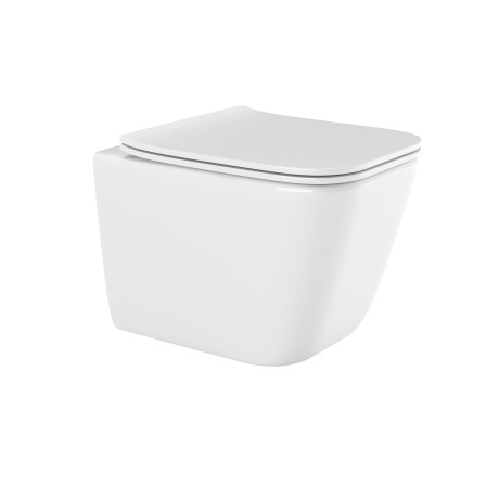 WC WC sans bride PAROS blanc avec revêtement affleurant #3