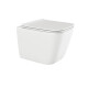 WC WC sans bride PAROS blanc avec revêtement affleurant #3