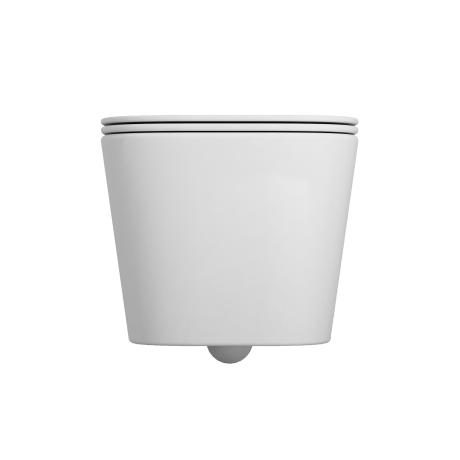 WC WC sans bride PAROS blanc avec revêtement affleurant #5