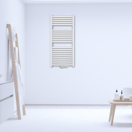 Radiateur échelle de salle de bains blanc #2