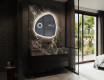 Miroir sur mesure mural LED J222 #10