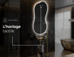 Miroir de salle de bains LED de forme irrégulière K221 #7