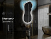 Miroir de salle de bains LED de forme irrégulière K222 #6