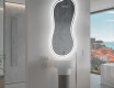 Miroir de salle de bains LED de forme irrégulière K222 #9