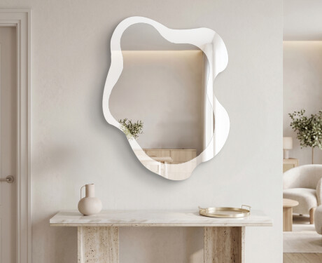 Miroir LED organique irrégulier pour salle de bain - Alméa - forme harmonieuse #2