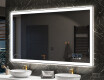 Miroir rectangulaire sur mesure – Illumination LED pour Salle de Bain L01 #10