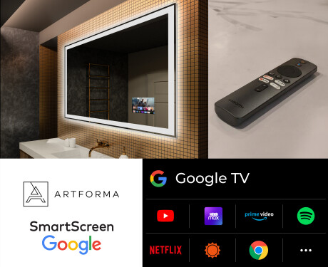 Miroir rectangulaire sur mesure – Illumination LED pour Salle de Bain L01 #5