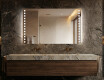 Miroir rectangulaire sur mesure – Illumination LED pour Salle de Bain L03