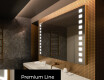 Rectangulaire Illumination LED Miroir Sur Mesure Eclairage Salle De Bain L03 #3