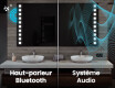 Miroir rectangulaire sur mesure – Illumination LED pour Salle de Bain L03 #5