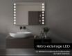 Rectangulaire Illumination LED Miroir Sur Mesure Eclairage Salle De Bain L03 #6