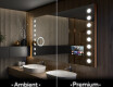 Rectangulaire Illumination LED Miroir Sur Mesure Eclairage Salle De Bain L06