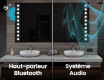 Miroir rectangulaire sur mesure – Illumination LED pour Salle de Bain L06 #5