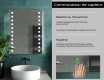 Miroir rectangulaire sur mesure – Illumination LED pour Salle de Bain L06 #7