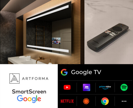 Miroir rectangulaire sur mesure – Illumination LED pour Salle de Bain L09 #5