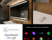 Miroir rectangulaire sur mesure – Illumination LED pour Salle de Bain L09 #4