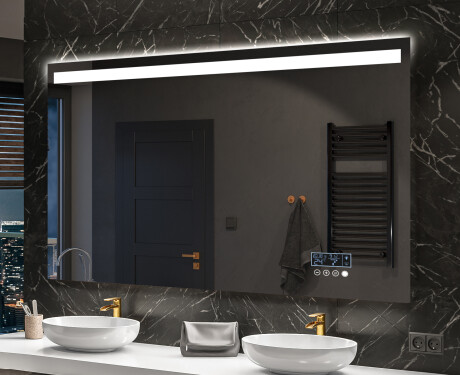 Miroir rectangulaire sur mesure – Illumination LED pour Salle de Bain L12 #10