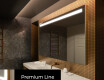 Rectangulaire Illumination LED Miroir Sur Mesure Eclairage Salle De Bain L12 #3