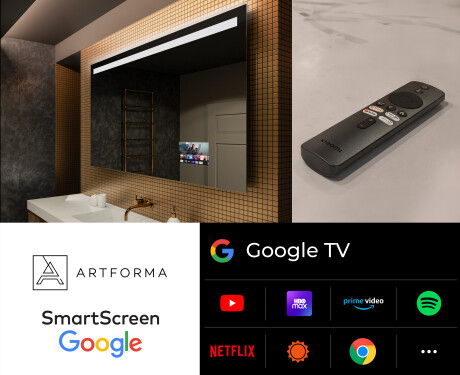 Miroir rectangulaire sur mesure – Illumination LED pour Salle de Bain L12 #5