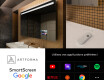 Miroir rectangulaire sur mesure – Illumination LED pour Salle de Bain L12 #4