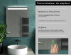 Miroir rectangulaire sur mesure – Illumination LED pour Salle de Bain L12 #7