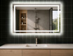 Miroir rectangulaire sur mesure – Illumination LED pour Salle de Bain L15