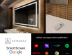 Miroir rectangulaire sur mesure – Illumination LED pour Salle de Bain L15 #4
