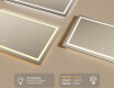 Miroir rectangulaire sur mesure – Illumination LED pour Salle de Bain L15 120x80cm - SmartScreen, DualColor #5