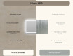 Miroir rectangulaire sur mesure – Illumination LED pour Salle de Bain L15 120x80cm - SmartScreen, DualColor #7