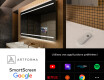 Miroir rectangulaire sur mesure – Illumination LED pour Salle de Bain L23 #4