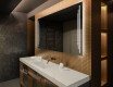 Miroir rectangulaire sur mesure – Illumination LED pour Salle de Bain L27