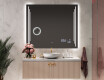 Miroir rectangulaire sur mesure – Illumination LED pour Salle de Bain L27 #9