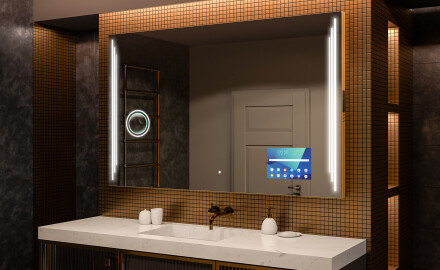 Miroir rectangulaire sur mesure – Illumination LED pour Salle de Bain L27