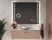 Miroir rectangulaire sur mesure – Illumination LED pour Salle de Bain L38 #9