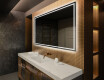 Miroir rectangulaire sur mesure – Illumination LED pour Salle de Bain L49