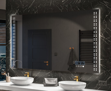 Miroir rectangulaire sur mesure – Illumination LED pour Salle de Bain L55 #10
