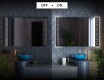 Miroir rectangulaire sur mesure – Illumination LED pour Salle de Bain L55 #3
