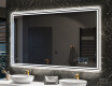 Miroir rectangulaire sur mesure – Illumination LED pour Salle de Bain L57 #10