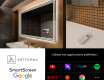 Miroir rectangulaire sur mesure – Illumination LED pour Salle de Bain L57 #4