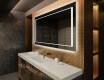 Miroir rectangulaire sur mesure – Illumination LED pour Salle de Bain L61