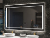 Miroir rectangulaire sur mesure – Illumination LED pour Salle de Bain L61 #10