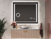 Miroir rectangulaire sur mesure – Illumination LED pour Salle de Bain L61 #9