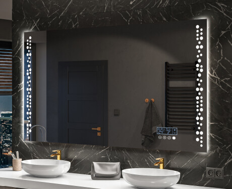 Miroir rectangulaire sur mesure – Illumination LED pour Salle de Bain L65 #10