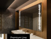 Rectangulaire Illumination LED Miroir Sur Mesure Eclairage Salle De Bain L65 #3