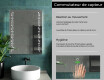 Miroir rectangulaire sur mesure – Illumination LED pour Salle de Bain L65 #7