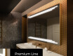 Rectangulaire Illumination LED Miroir Sur Mesure Eclairage Salle De Bain L75 #3