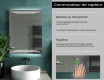 Miroir rectangulaire sur mesure – Illumination LED pour Salle de Bain L75 #7