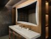 Miroir rectangulaire sur mesure – Illumination LED pour Salle de Bain L77