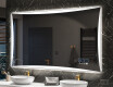 Miroir rectangulaire sur mesure – Illumination LED pour Salle de Bain L77 #10